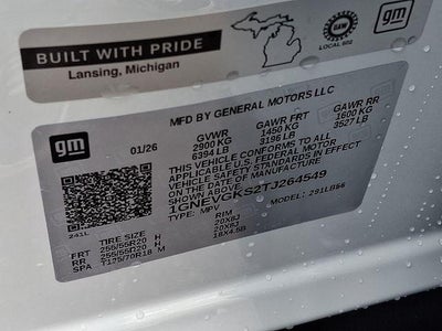 2026 Chevrolet Traverse LT