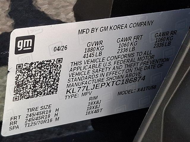 2026 Chevrolet Trax 2RS