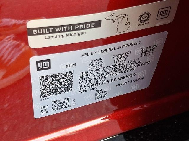 2026 Chevrolet Traverse RS