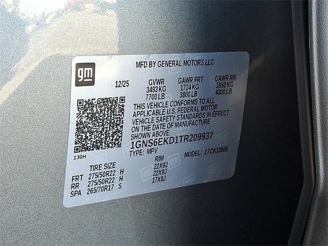 2026 Chevrolet Suburban RST