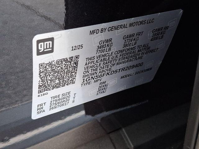 2026 Chevrolet Suburban Premier