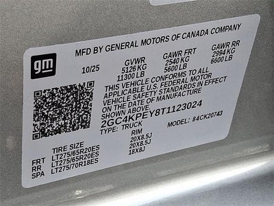 2026 Chevrolet Silverado 2500 HD LTZ