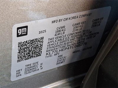 2026 Chevrolet Trax LT