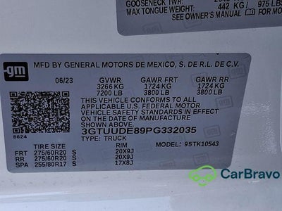 2023 GMC Sierra 1500 SLT