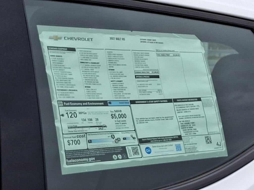 2027 Chevrolet Bolt RS