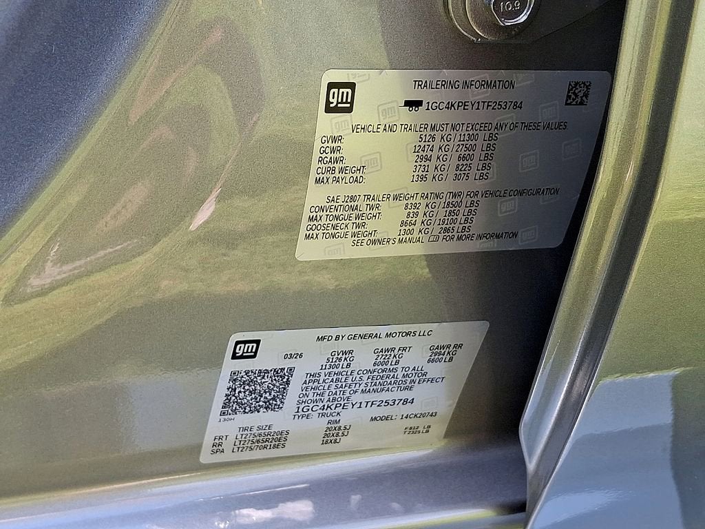 2026 Chevrolet Silverado 2500 HD LTZ