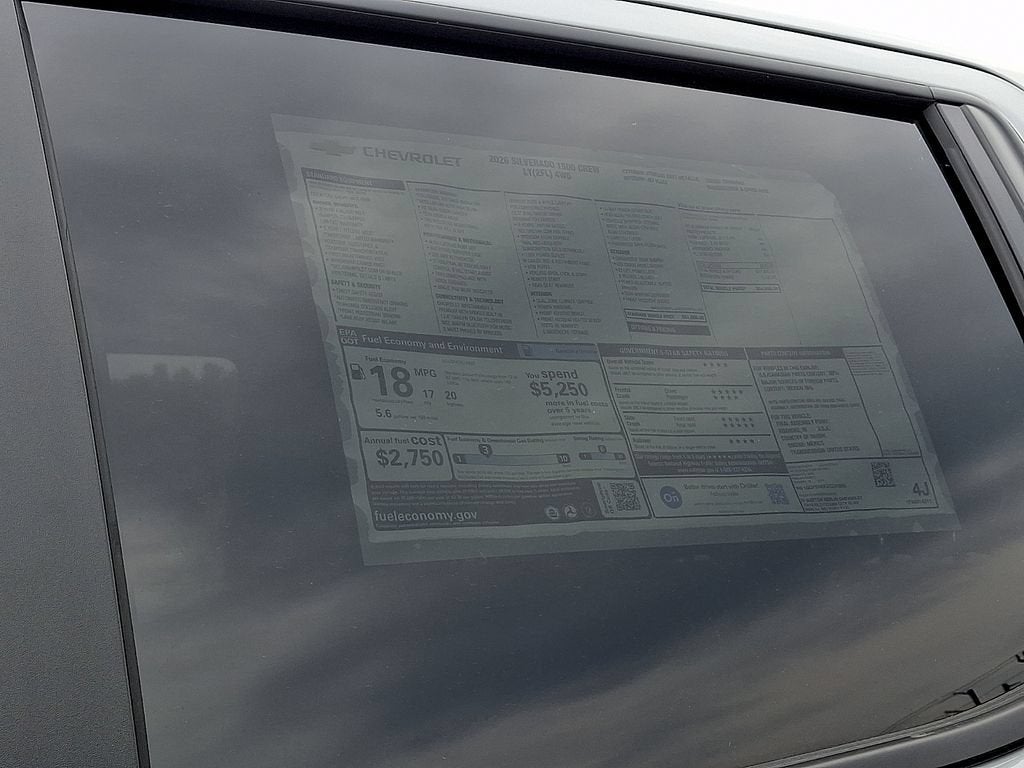 2026 Chevrolet Silverado 1500 LT (2FL)