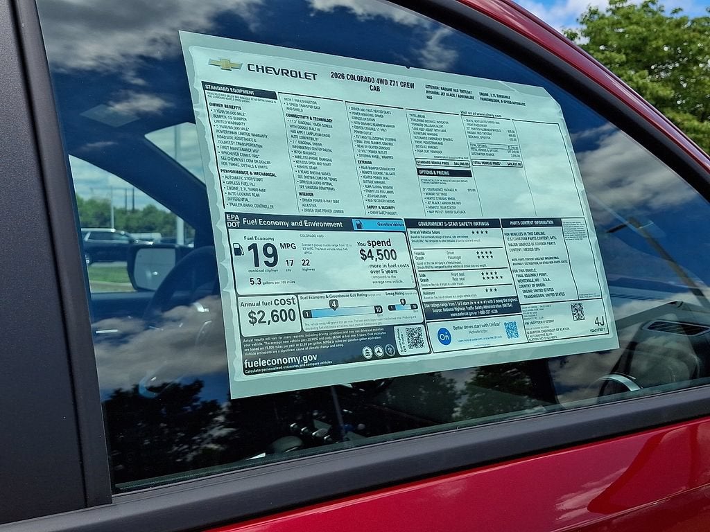 2026 Chevrolet Colorado Z71