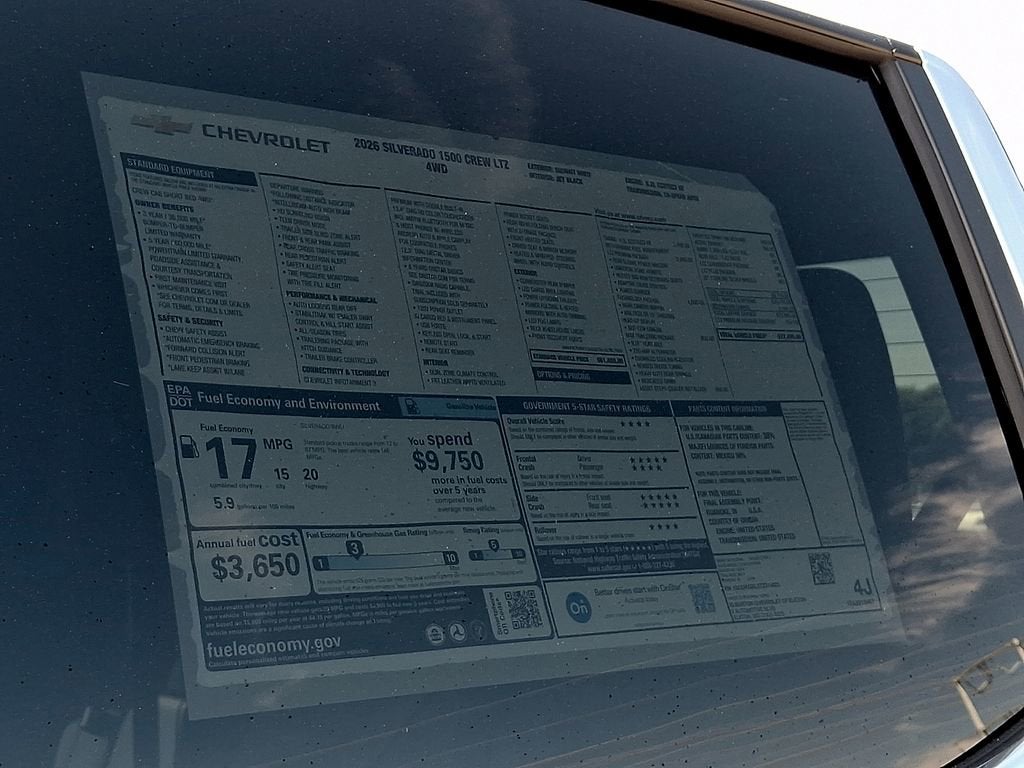 2026 Chevrolet Silverado 1500 LTZ