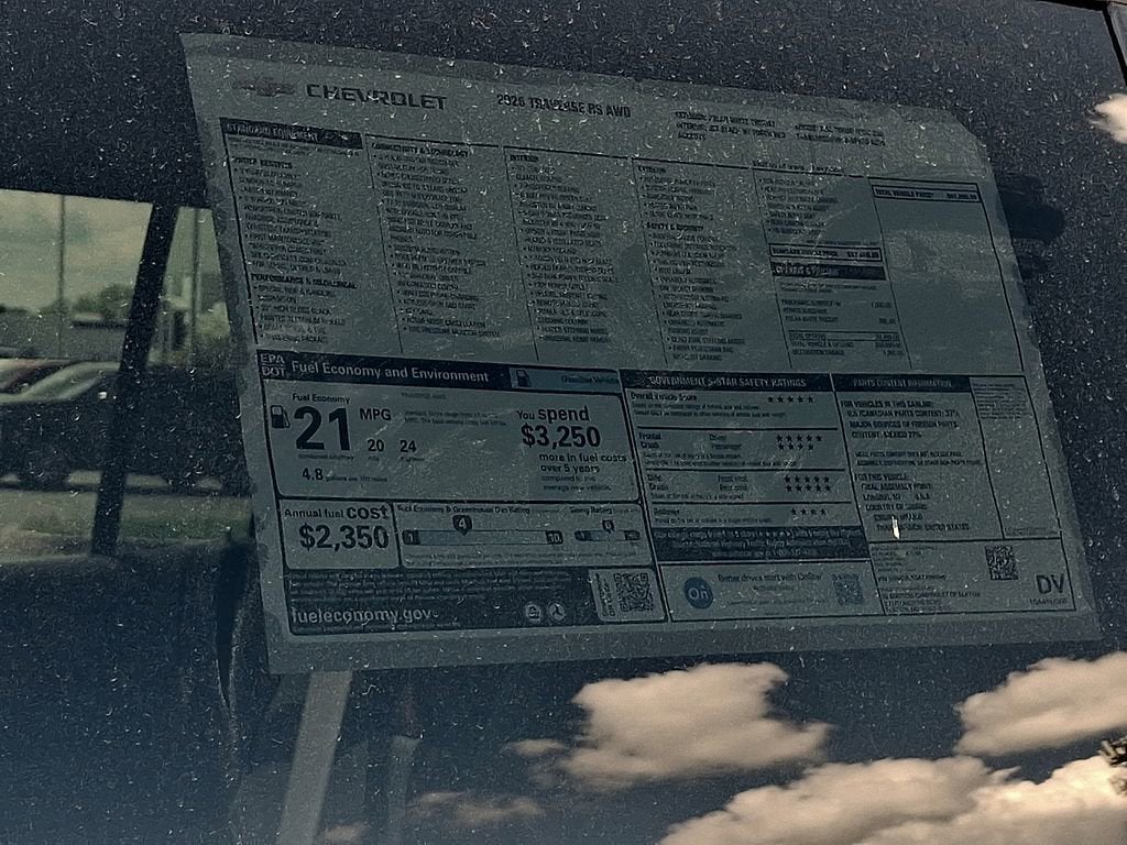 2026 Chevrolet Traverse RS