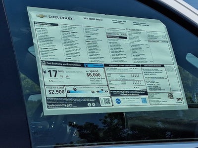 2026 Chevrolet Tahoe LT