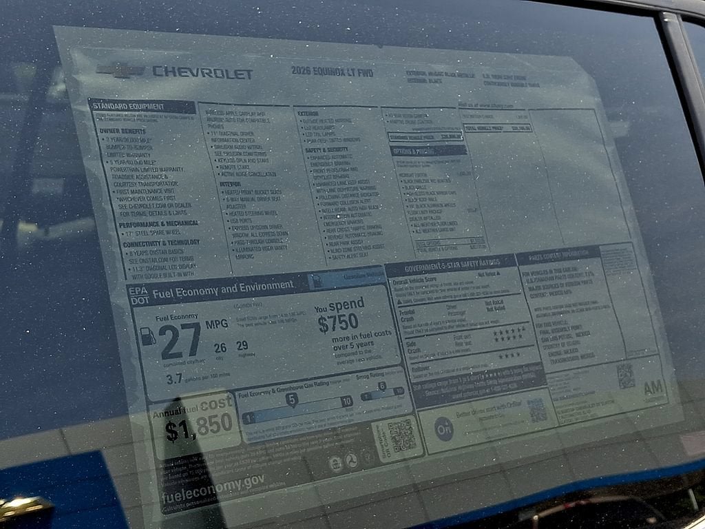 2026 Chevrolet Equinox LT