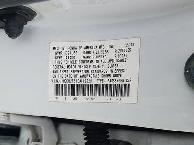 2014 Honda Accord Sport