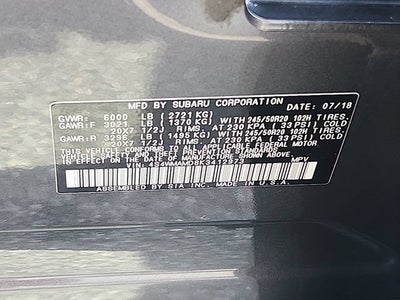 2019 Subaru Ascent Limited