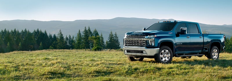 Chevrolet truck parked on top of a hill - i.g. Burton Chevrolet of Milford in Milford DE