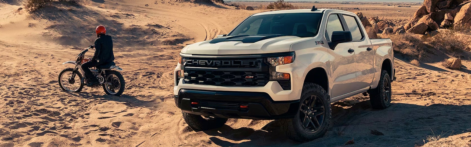 Chevrolet Silverado In Desert
