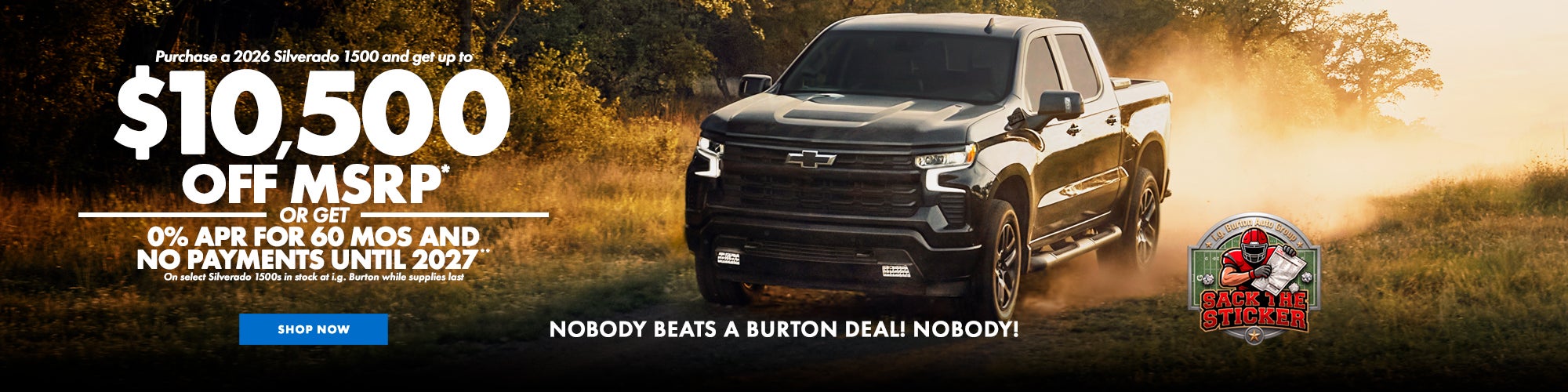 Silverado Offer